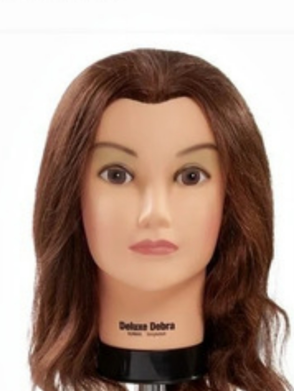 Burmax Celebrity Deluxe Debra Manikin Brown, Human Hair